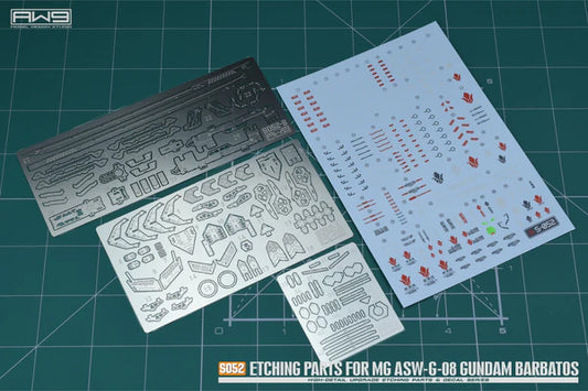 Madworks: S052 Etching Parts for MG 1/100 ASW-G-08 Gundam Barbatos