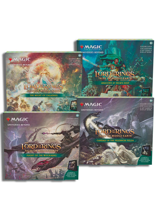 MTG: The Lord of the Rings: Tales of Middle-earth™ Scene Box (Set of 4)