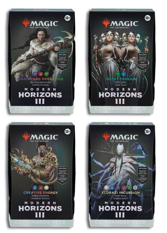 MTG: Modern Horizons 3 Commander Decks (Set of 4)