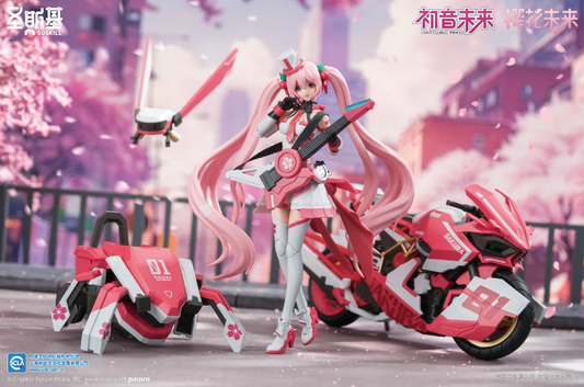 1/100 框架艺术家初音未来，可动人偶套件