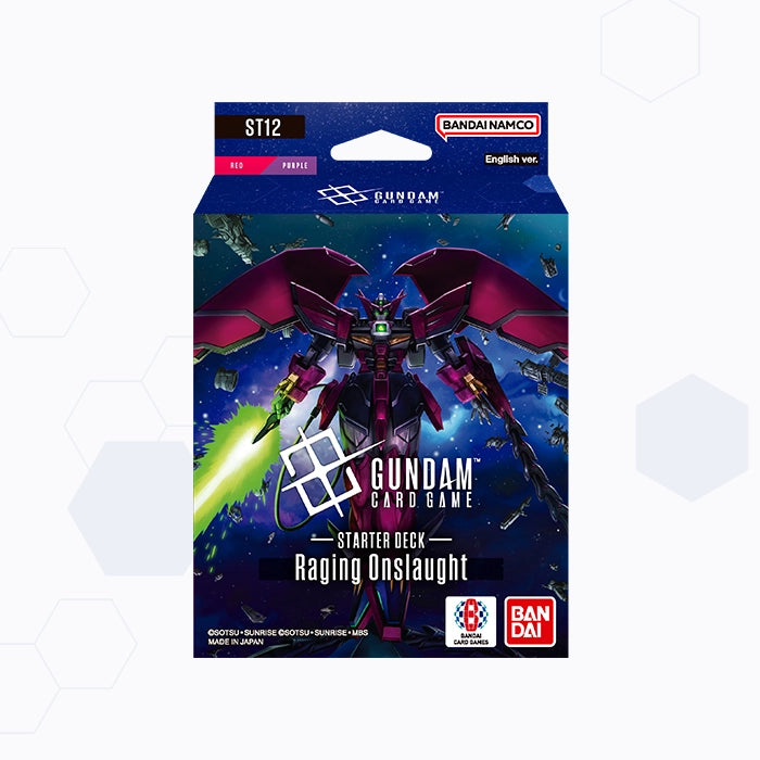 Gundam CG: Starter Deck ST-12 Raging Onslaught