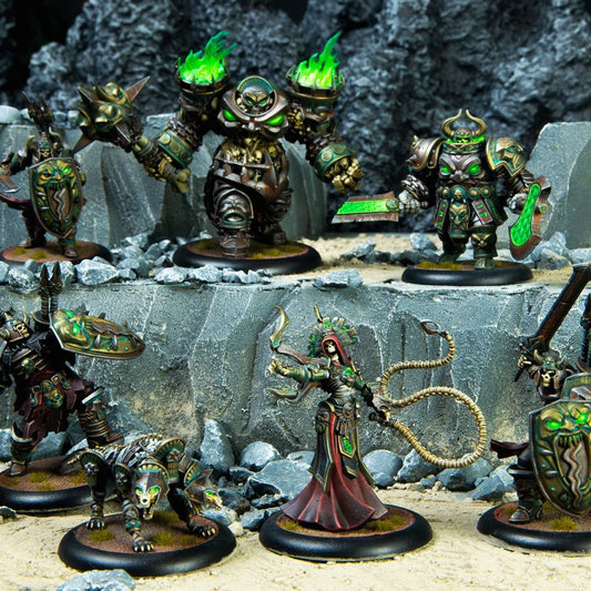 Warmachine: The Graveborn Command Cadre [Pre-order][Feb 2026]