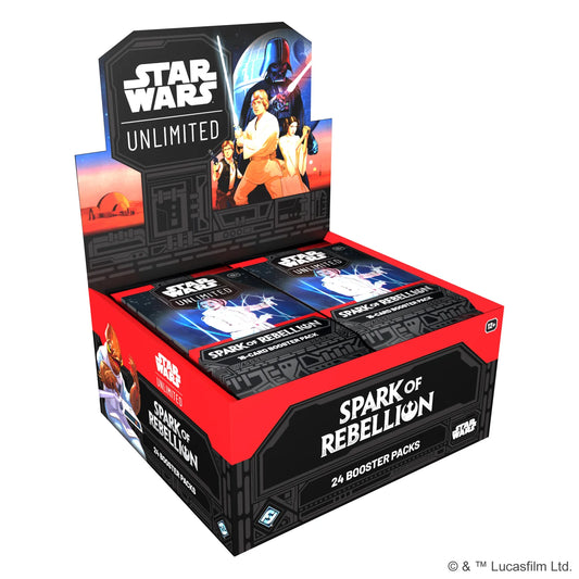 Star Wars: Unlimited - Spark of Rebellion Booster Display [Pre-order. Available March 8, 2024]