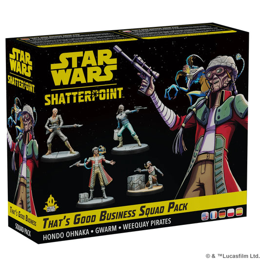 Star Wars: Shatterpoint - "That's Good Business" Squad Pack [Preorder. Available Apr 19, 2024]