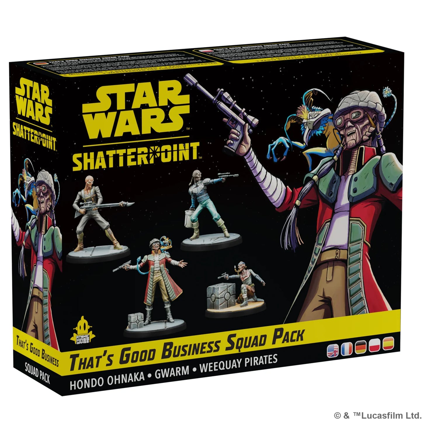 Star Wars: Shatterpoint - "That's Good Business" Squad Pack