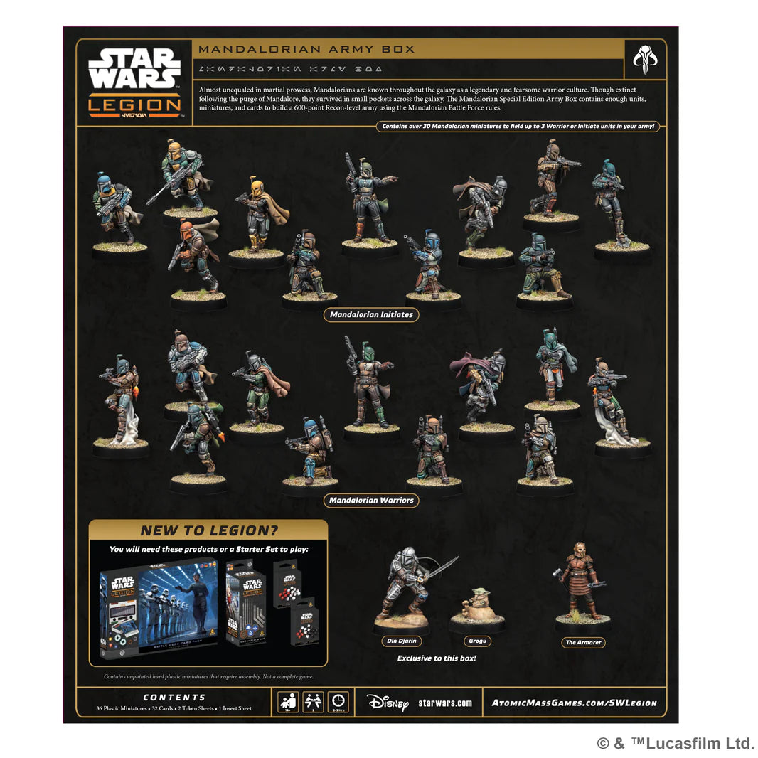 Star Wars: Legion - Mandalorian Special Edition Army Box [Pre-order][ETA Q2 2026]