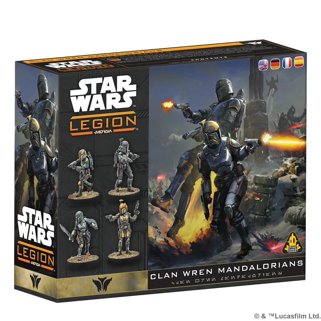 Star Wars: Legion - Clan Wren Mandalorians [Pre-order][ETA Q2 2026]