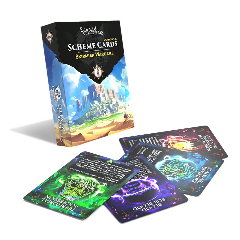 Eldfall Chronicles: Scheme Cards Ver. 1.6 [Restock ETA: 10/19/2026]