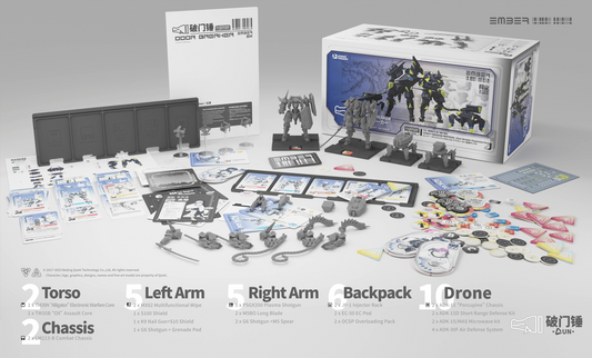 Ember: Obsidian Protocol - UN Door Breaker Expansion Set [Preorder][ETA: September/October 2025]
