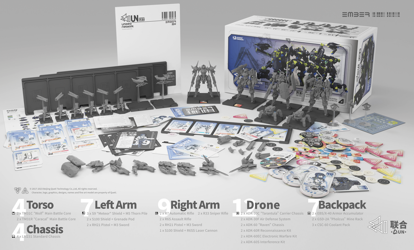 Ember: Obsidian Protocol - UN Core Set [Preorder][Delayed][ETA: October/November 2025]