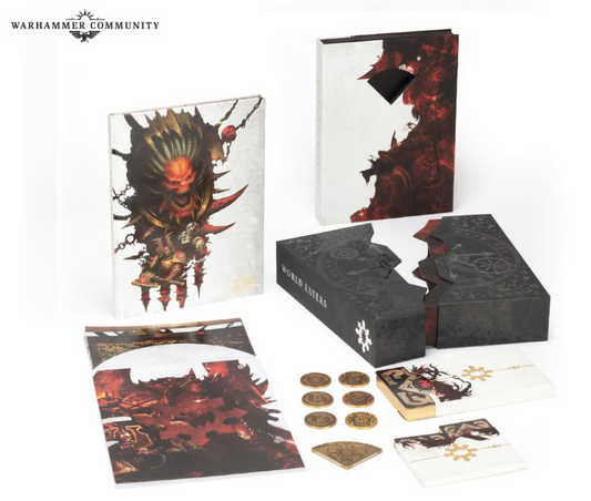 Warhammer 40000 Chaos Collector's Edition Codex Set (World Eaters, Thousand Sons, Death Guard, Emperor's Children)