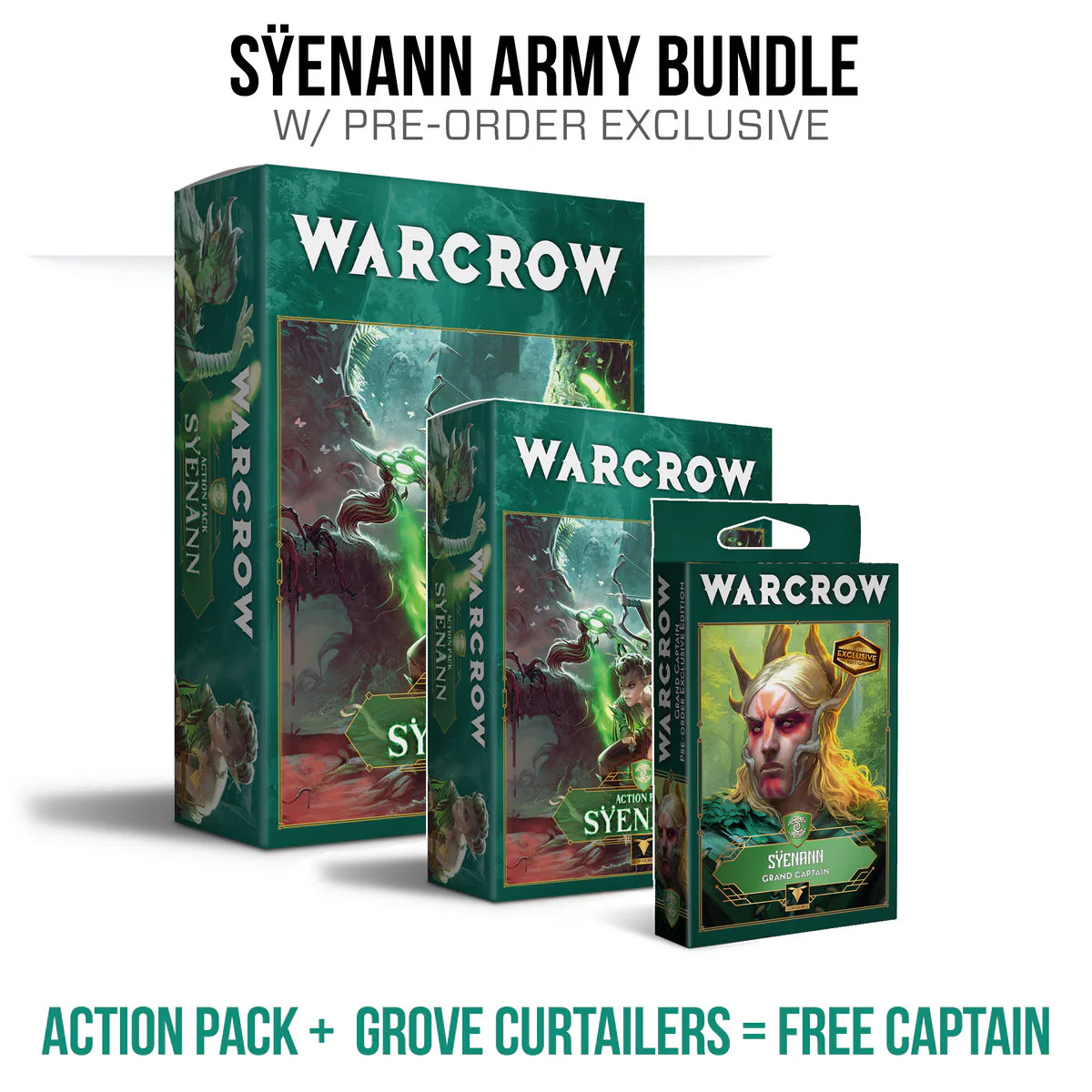 [Pre-order][ETA: 04/25/2025] Warcrow: Syenann Army Bundle