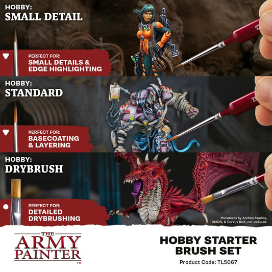 Army Painter: Hobby Starter Brush Set