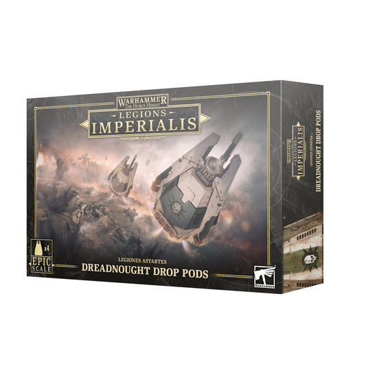 The Horus Heresy: Legions Imperialis – Dreadnought Drop Pods [Pre-order. Available May 18, 2024]
