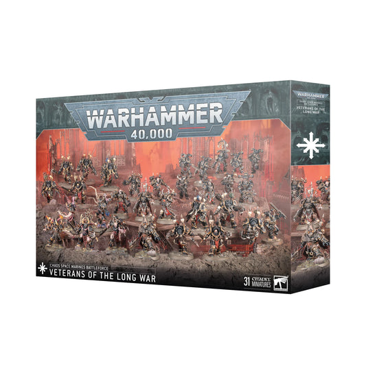 Warhammer 40000: Chaos Space Marines Battleforce - Veterans of the Long War [Pre-order. Available May 25, 2024]