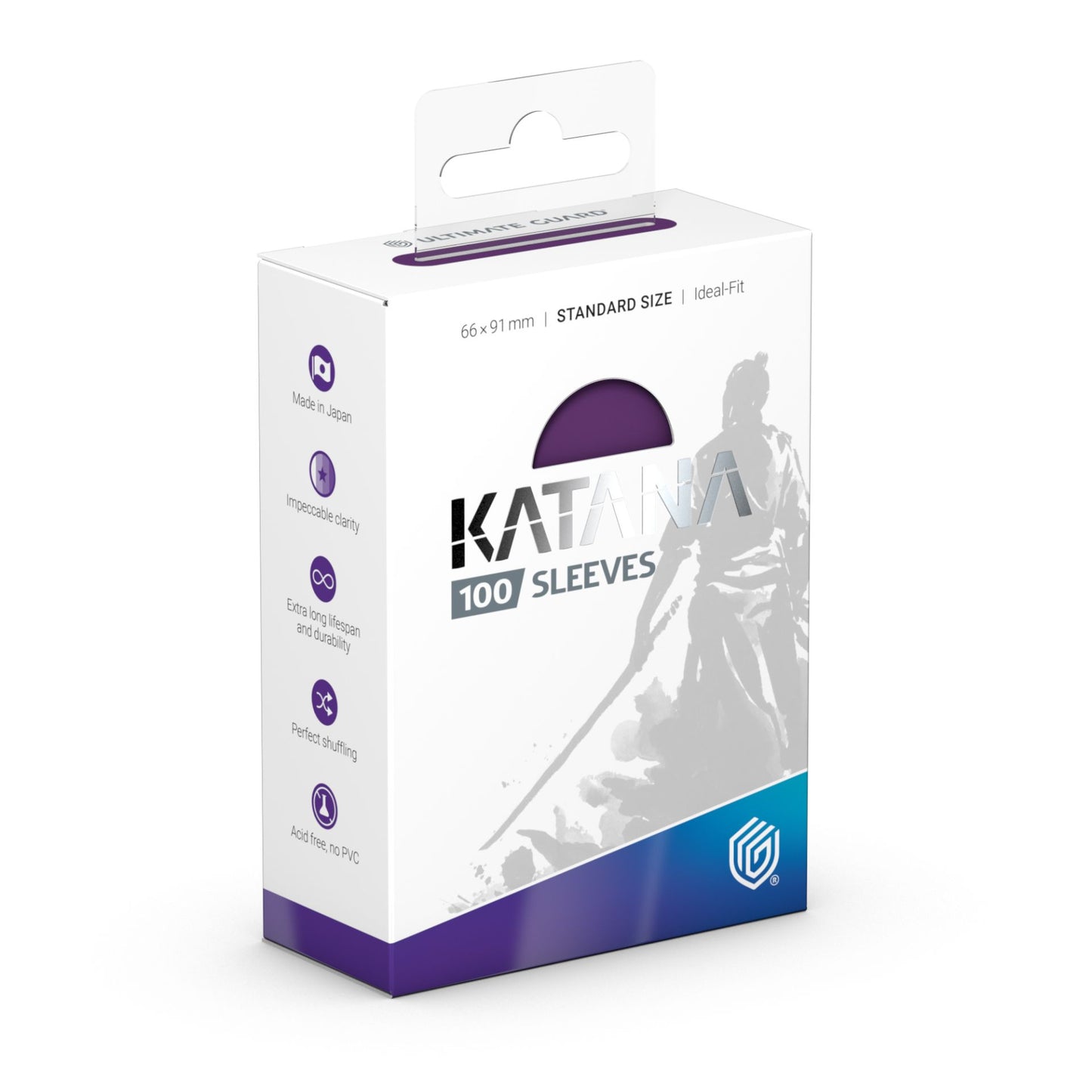 Ultimate Guard: Katana Sleeves - Iris Bloom (Standard Size, 100ct)