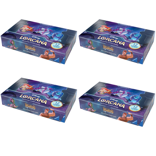 Disney: Lorcana - Ursula's Return Booster Case (4 Boxes) [Pre-order. Available May 17, 2024]