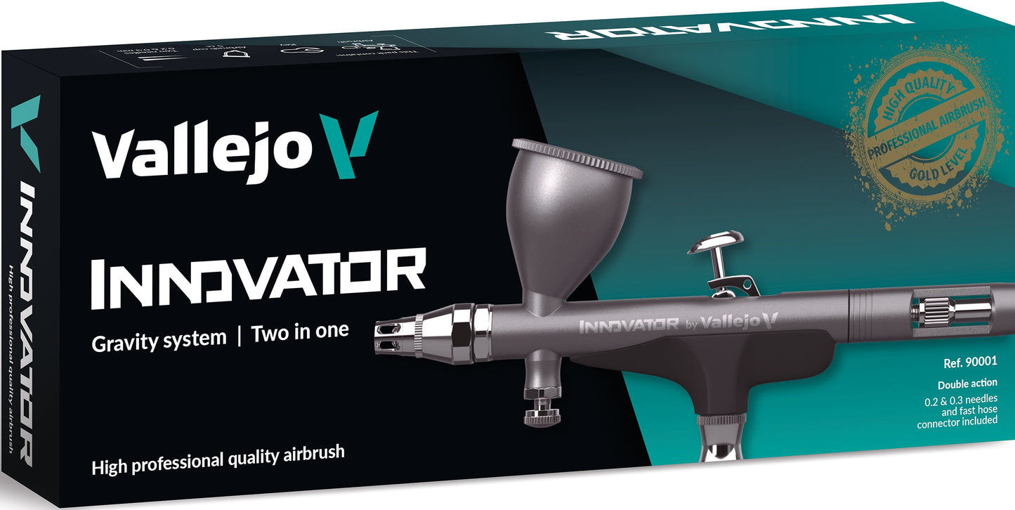 Vallejo Innovator 2 in 1 Precision Airbursh