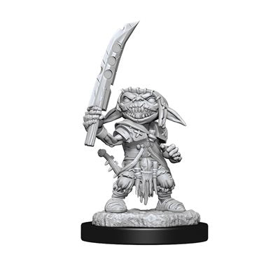 Pathfinder Deep Cuts Unpainted Miniatures: Wave 13: Goblin Fighter Male