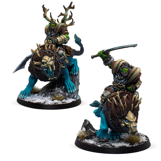 [Pre-order][Available May, 2025] Warcrow: Northern Tribes Warg Riders