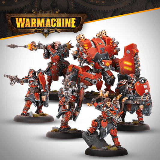 Warmachine: Khador SKS-6 Command Cadre [Pre-order][ETA Q3, 2025]