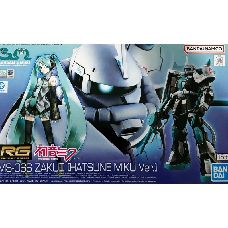 P-Bandai MS-06S Zaku 2 (Hatsune Miku Ver.)