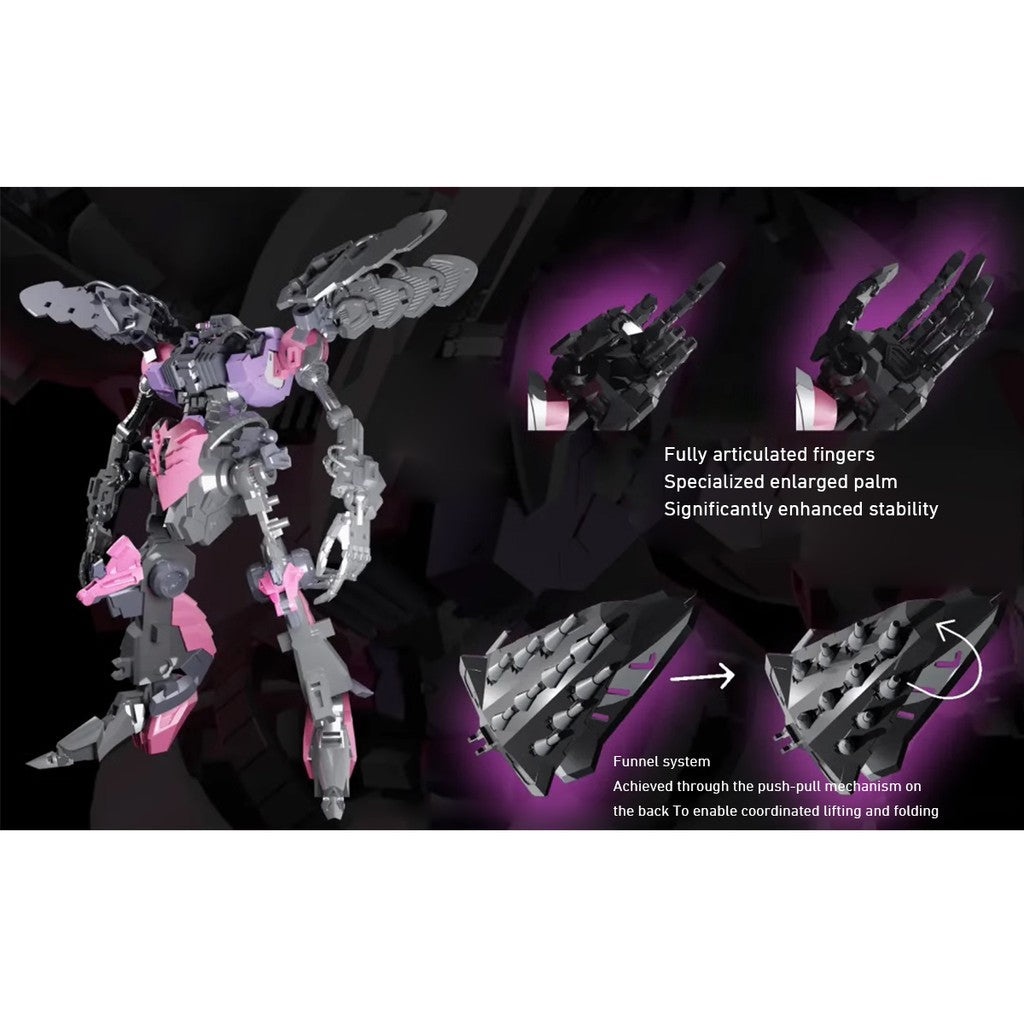 YIYA 1/120 AMX-004 Q-beley Queen's Vehicle Deluxe Edition Model Kit