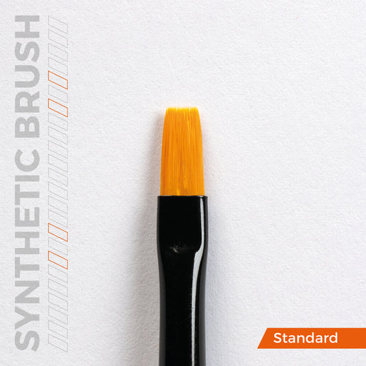 AK Synthetic Brush, Flat 2