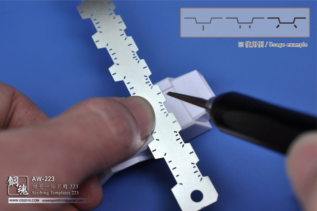 AW Series - AW-223 Scribing Templates