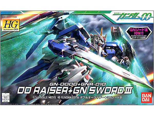 HG 1/144 Gundam 00 Raiser + GN Sword III