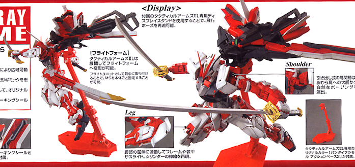 MG 1/100 Gundam Astray Red Frame Lowe Guele's Customize Mobile Suit