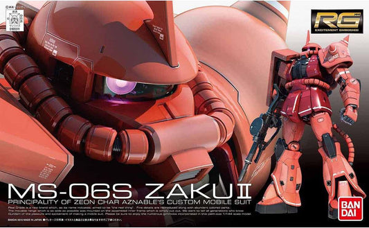 RG 1/144 MS-06S Zaku II (Char Aznable Custom)