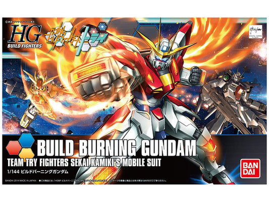 HG 1/144 Build Burning Gundam (Gundam Build Fighter Try)