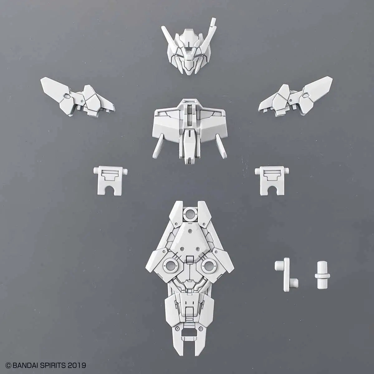30MM 1/144 OPTION ARMOR FOR COMMANDER TYPE [ALTO EXCLUSIVE/ WHITE]