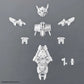 30MM 1/144 OPTION ARMOR FOR COMMANDER TYPE [ALTO EXCLUSIVE/ WHITE]