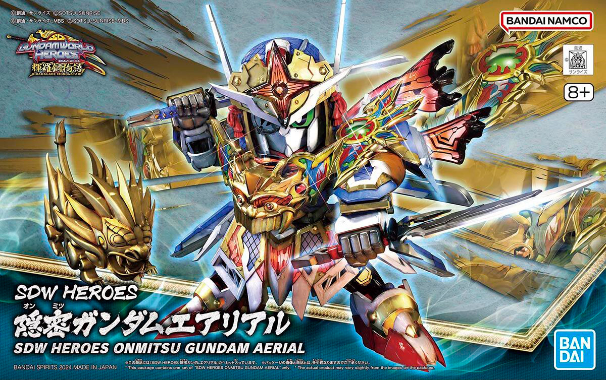 SDW HEROES Onmitsu Gundam Aerial – Tabletop Renaissance Games & Hobbies
