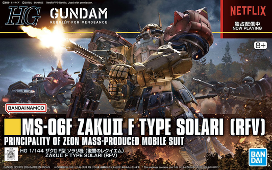 HG 1/144 Zaku II Type F Solari Custom (Gundam: Requiem for Vengeance)