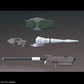 Gundam Option Parts Set Gunpla 11 (Smoothbore Gun for Barbatos)