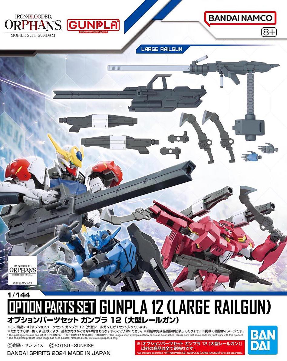 Gundam Option Parts Set Gunpla 12 (Large Railgun)