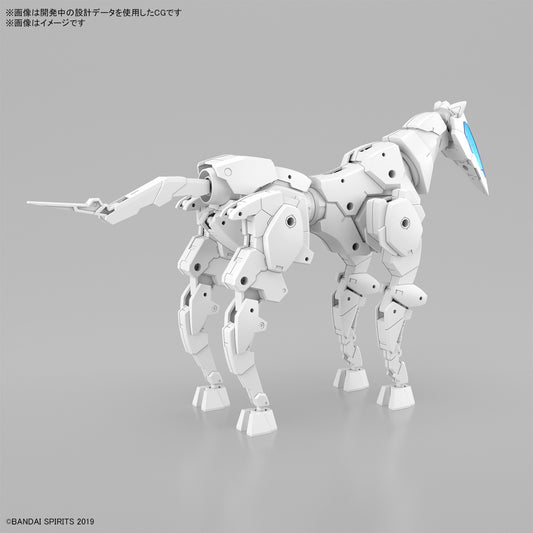 30 Minutes Missions 1/144 Extended Armament Vehicle (Horse Mecha Ver.) [White]