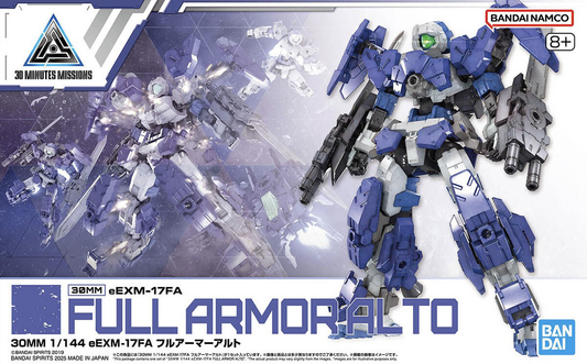 30 Minutes Missions 1/144 eEXM-17FA Full Armor Alto