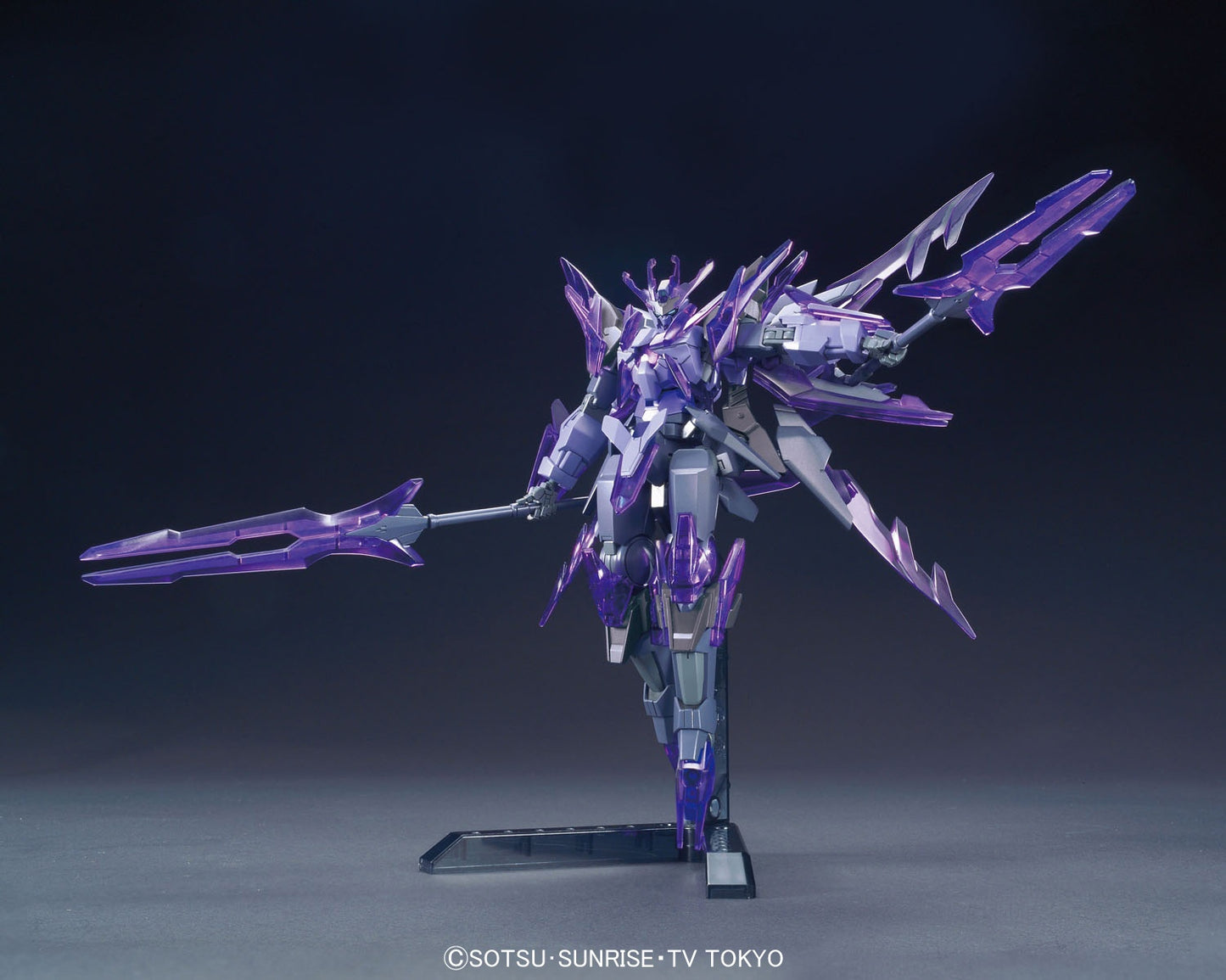 HGBF 1/144 Transient Gundam Glacier