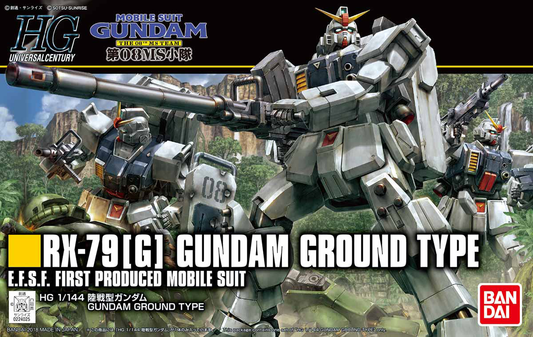 HG 1/144 Gundam Ground Type "Mobile Suit Gundam: The 08th MS Team"