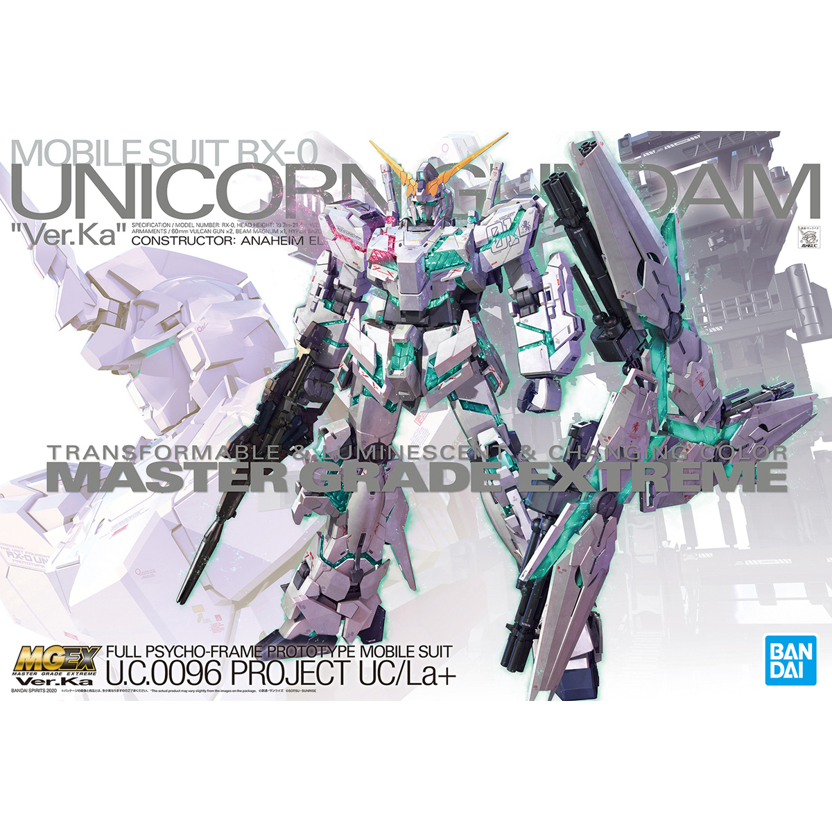 MGEX 1/100 Unicorn Gundam Ver. Ka.