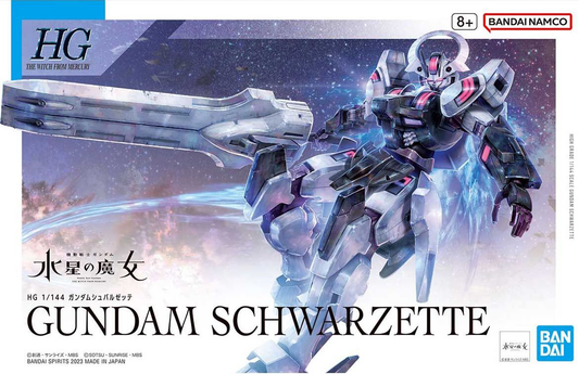 HG 1/144 Gundam Schwarzette "Mobile Suit Gundam: The Witch from Mercury"