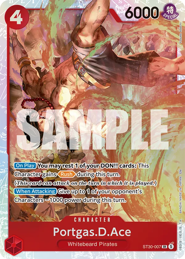 One Piece CG: Starter Deck Ex [ST30] -Luffy & Ace-  [Preorder][Available June 12]