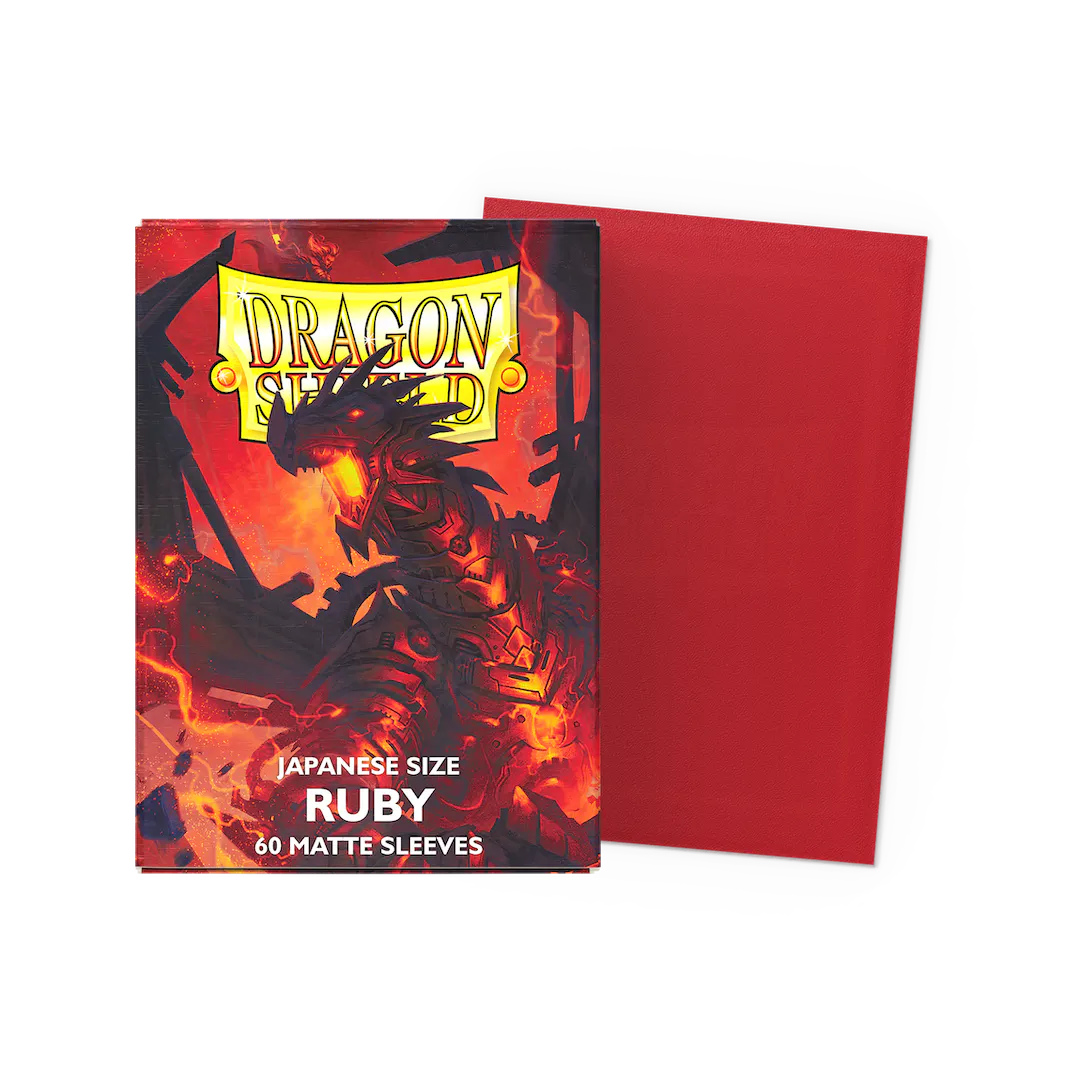 Ruby - Matte Sleeves - Japanese Size