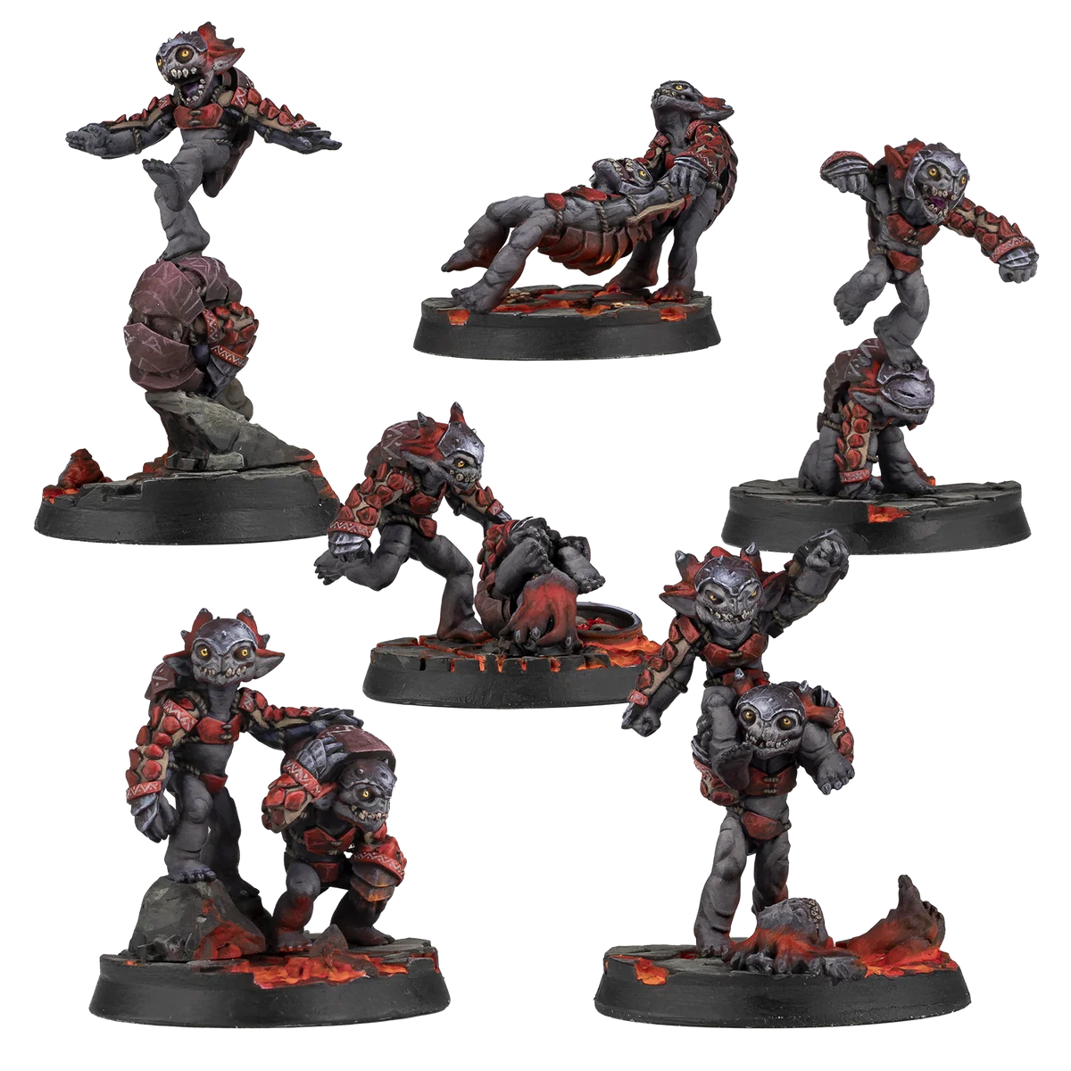 Warcrow: Red Caps - Bugbowls [Preorder][ETA Late November, 2026]