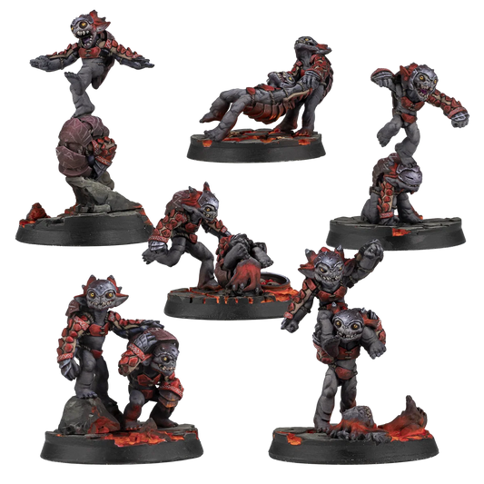 Warcrow: Red Caps - Bugbowls [Preorder][ETA Late November, 2026]