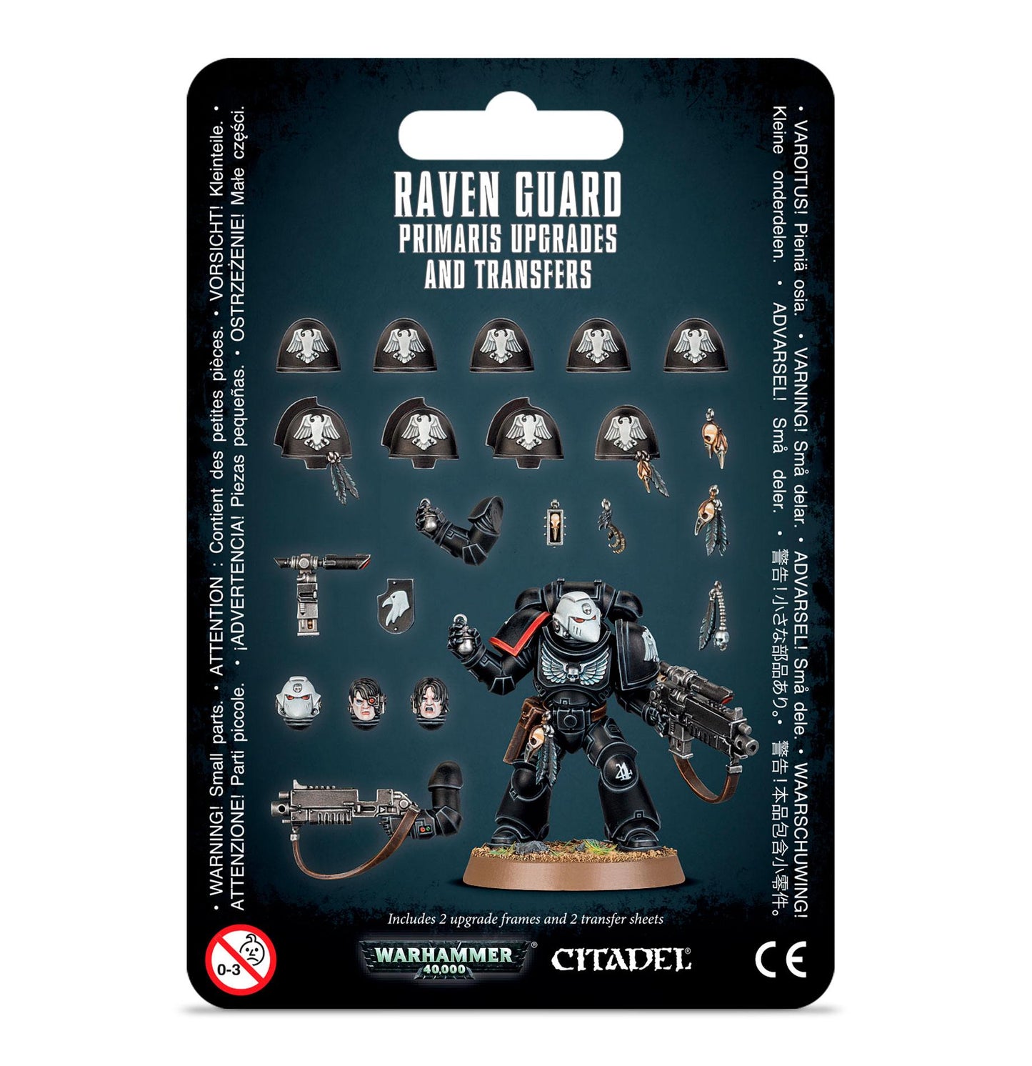 Warhammer 40000: Raven Guard Primaris Upgrades and Transfers